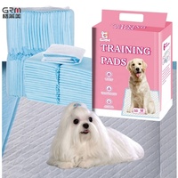 Tapis d'apprentissage pour chiens et chats, bleus, imperméables, anti-fuites, très résistants, taille personnalisée, 50 unités