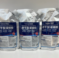 Adhésif scellant haute performance MS Polymer à séchage rapide pour la réparation des joints de murs et sols en béton, idéal pour les travaux de construction en milieu aquatique