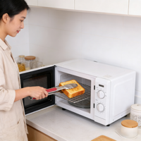 Pince alimentaire à poignée en plastique en vrac, adaptée aux sandwichs, aux grillades, au barbecue, au steak et au buffet.