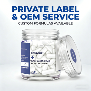 Capsules personnalisées sous marque privée RESTORE : Complément de soutien hépatique et de soulagement de la gueule de bois pour la récupération matinale (OEM) - Product Image 5