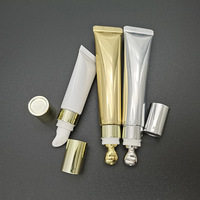 Tubo de muestra de plástico blando vacío de 10ml, 15ml, 20ml para cosméticos, base, crema para ojos, crema BB, con tapa de rosca