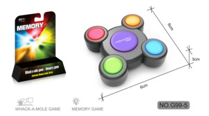 Jeux de mémoire magiques d'apprentissage éducatif Whack a Mole clignotant plastique Cube jouet pour enfants enfant - Product Image 6
