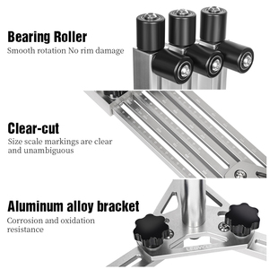लेबिकल एमटीबी रोड बाइक व्हील बुनाई स्टैंड साइकिल व्हीलसेट वर्कटेबल साइकिल चलाना हब पेशेवर दुकान मरम्मत उपकरण - Product Image 4