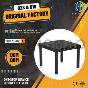 Système de gabarit de soudage modulaire 3D robuste, capacité de 4T, trous de fixation de 28 mm, grille, nouvelle table de soudage 3D pour la fabrication de métaux - Product Image 3