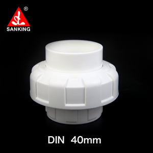 Sanking 40mm PVC Union White 40mm PVC Connector Connectors Tank Names Of PVC Pipe Fittings