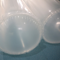 Tuyau gonflable en polyuréthane TPU de grand diamètre, soufflet d'air TPU soudé par haute fréquence