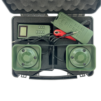 Appareil d'appel d'oiseaux MP3 télécommandé pour le canard, alimenté par batterie, haut-parleur intégré 50W, matériau ABS durable, 2 leurres de chasse