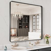 Miroir mural pleine longueur éclairé par LED avec interrupteur tactile, hôtels, salles de bain, cuisines, salons, salles de sport, appartements, salons, design moderne