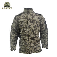 Uniforme tactique ACU camouflage personnalisé De-Make, en polyester/coton Rip-Stop, unisexe