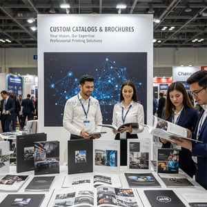 Impression personnalisée de haute qualité, papier recyclable, échantillon personnalisé, brochure de luxe brillante, service d'impression de catalogue - Product Image 4