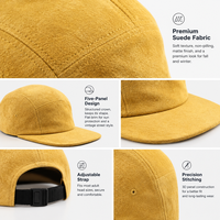 Casquette de baseball en daim imperméable à sept panneaux, logo personnalisé, unisexe, ajustable, chapeaux en daim, casquettes pour le camping en plein air, casquettes décontractées d'hiver