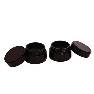 Envase de PET Negro con Tapa de Rosca para Crema Cosmética, 150ml, 200ml, 250ml, 500ml, 1L, para Cuidado de la Piel y Manteca Corporal - Product Image 4