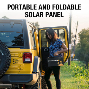 Factory Direct <span class=keywords><strong>60W</strong></span> faltbares flexibles mono kristallines <span class=keywords><strong>Solar</strong></span> <span class=keywords><strong>panel</strong></span> Tragbar 120W max. Power TÜV für Camping im Freien OEM Cell Glass - Product Image 6