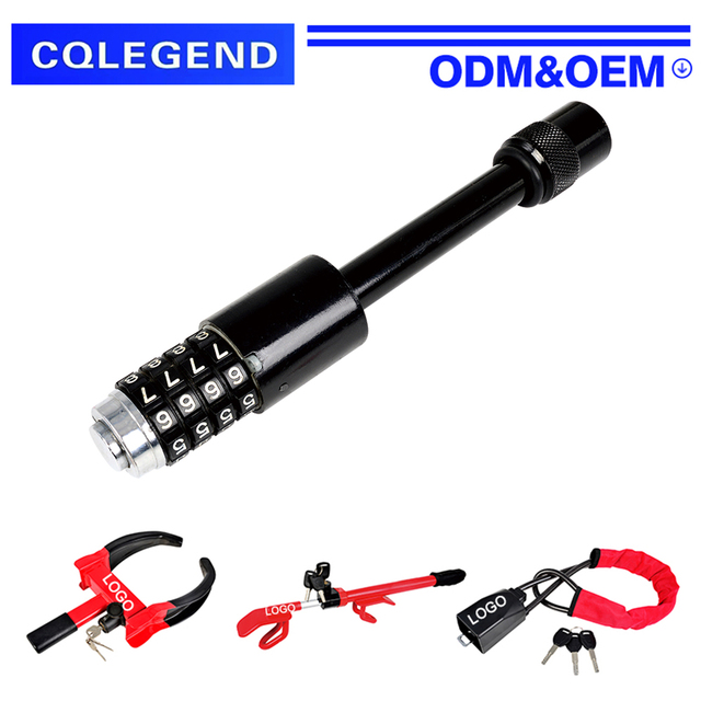 Manufacturers Customize High-quality Locks Trailer Locks for Towing New Black Trailer Locks