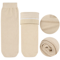 Chaussette prothétique élastique respirante anti-frottement absorbant les chocs et soulageant la pression, pour membre résiduel sous le genou
