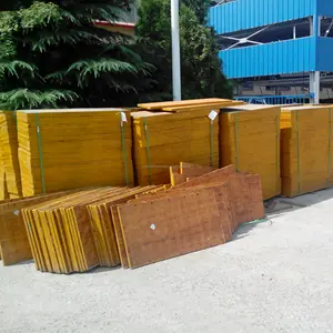 Supply bamboo pallets for brick block making machine/PVC brick pallet production line