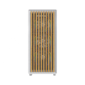 2025 thiết kế mới phía trước bảng gỗ loại máy tính chơi game ATX <span class=keywords><strong>Chassis</strong></span> Tương thích với 360mm CPU làm mát chất lỏng - Product Image 3