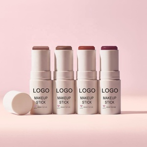 Mejor Venta Cruelty Free Vegan Blush Etiqueta privada Maquillaje facial Lindo Impermeable Resaltador personalizado Blush Cream Blush Stick - Product Image 1