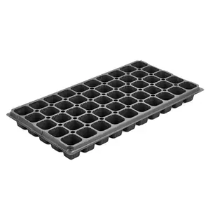 Brand New 50 Cells Plastic Seed Tray 0.4mm to 1.5mm Garden Plastic Tray Seedling With High Quality