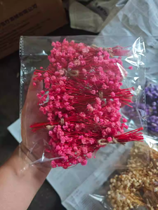 Bouquet di Fiori Secchi Veri in Miniatura per San Valentino, Regalo di Nozze, <span class=keywords><strong>Rose</strong></span> <span class=keywords><strong>Essiccate</strong></span> Preservate, Decorazione per Auto - Product Image 3