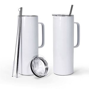 Mug de voyage en acier inoxydable 16oz/20oz/30oz à double paroi, gobelet mince pour sublimation, directement de l'usine, idéal comme cadeau - Product Image 6