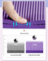185*60 Chhhick on ON-slip Yuga OAT High-density ports ititness Mat Fo OME me OME ports ililates ymymnastics xxise Mat