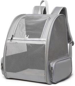 Factory Direct Classic Eco-Friendly <b>Pet</b> <b>Carrier</b> <b>Backpack</b> Breathable Oxford Mesh with Zipper Solid Pattern for Cats and Dogs - Product Image 2
