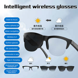 Auriculares Inteligentes F02 con Traducción IA para Lentes de Sol, Auriculares Inalámbricos Integrados para Deportes al Aire Libre, con Llamadas Manos Libres - Product Image 3