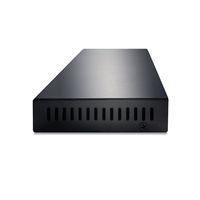 GXCOM 8 puertos 10/100/1000/2.5G PoE Switch no administrado 120W + 10G SFP Uplink IEEE802.3af/AT