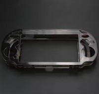 Housse de protection en cristal pour PS Vita 1000 PSV1000 Console peau plaque frontale coque pièces de réparation