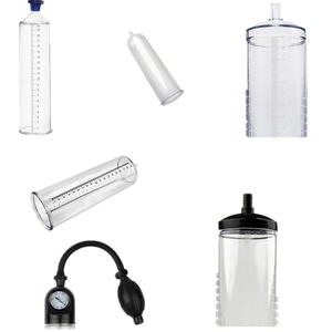 Pompe à vide pour agrandissement du pénis pour <span class=keywords><strong>hommes</strong></span>, accessoires, cylindre d'extension de pénis et tubes de remplacement en ABS, pièce de flacon - Product Image 1