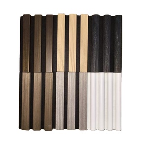 Échantillon de panneaux acoustiques en <span class=keywords><strong>bois</strong></span> massif, décoration murale 3D en <span class=keywords><strong>bois</strong></span>, lattes de <span class=keywords><strong>bois</strong></span> cannelées, panneaux acoustiques, Akupanel - Product Image 2