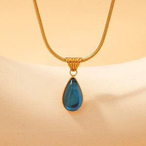 بيع بالجملة قلادة من الفولاذ المقاوم للصدأ-سلسلة عظام الثعبان - Product Image 6