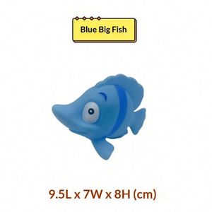 Jouet de bain sonore en vinyle en forme personnalisée de poisson ou de tortue pour enfants, interaction bébé - Product Image 6