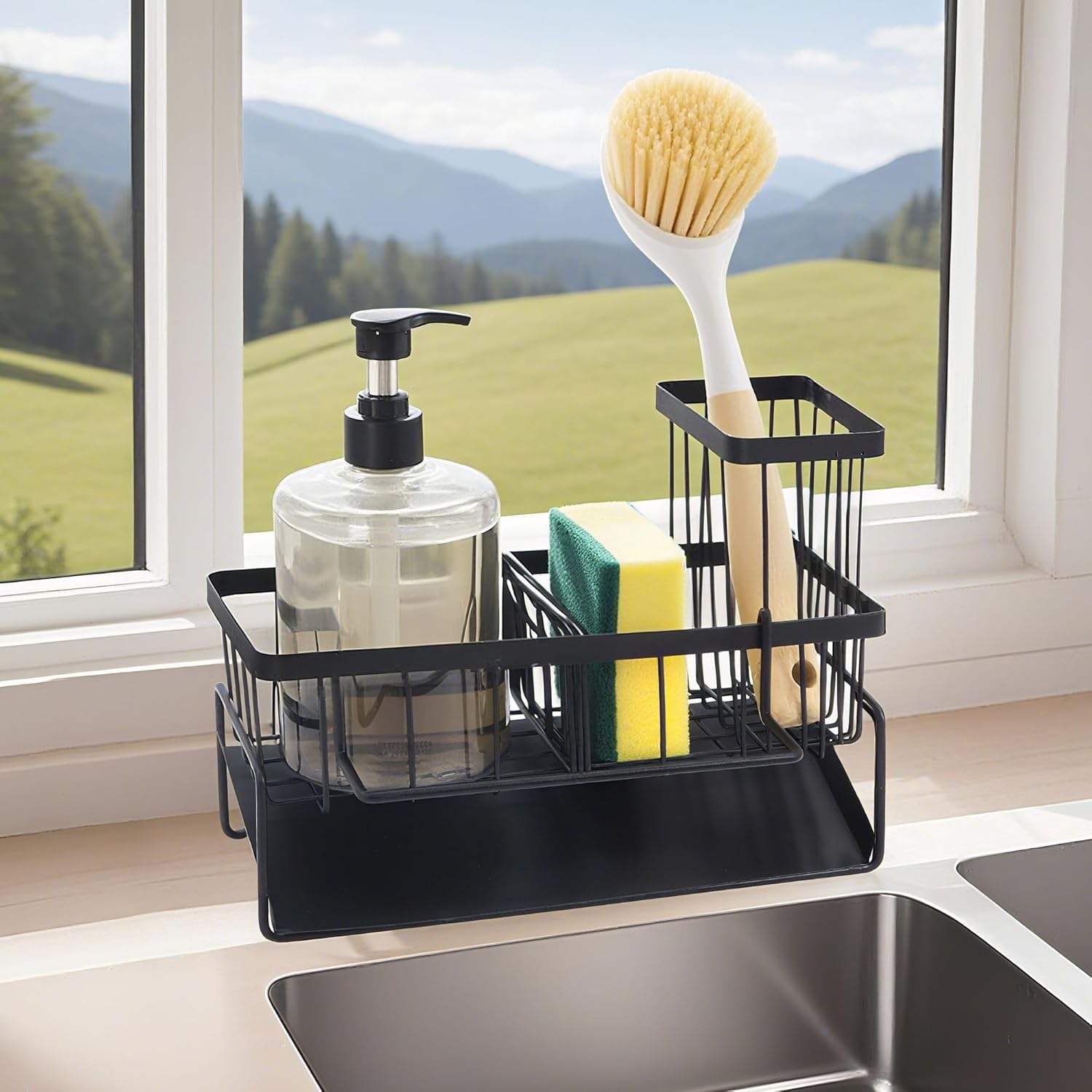 การระบายน้ำสีดำสีน้ำเงิน