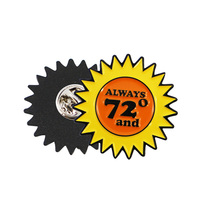 Fabricant de badges nominatifs personnalisés, logo en métal, étoile dorée, émail, épingle de revers animale avec votre propre design