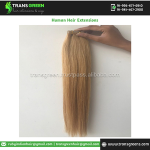 ตัวแทนจำหน่ายที่เชื่อถือได้ขายที่มีคุณภาพสูงสุด100% ดิบที่ยังไม่ได้วัดเทปผมนามสกุลผมมนุษย์สำหรับผู้ซื้อจำนวนมาก - Product Image 4