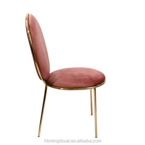 Moderno lujo muebles para el hogar sillas sillas chaise maquillaje tocador belle epoque violeta rosa terciopelo belleza silla - Product Image 4