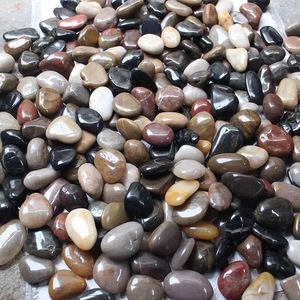 Ciottoli Lucidi Misti all'Ingrosso, Pietra Naturale di Fiume <span class=keywords><strong>in</strong></span> Vendita al Tonnellata - Product Image 1