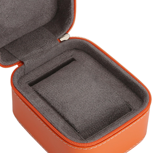 Estuche de Lujo para Relojes de Negocios, de Cuero, con Cierre Universal, Interior de Terciopelo Cuadrado, Plástico, Venta al por Mayor, Empaque Moderno - Product Image 4