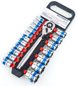 19 pcs Ratchet cờ lê ổ cắm Bộ - Product Image 1