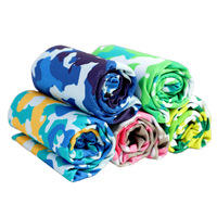 FF4580 été doux respirant microfibre Chilly serviette Fitness Yoga course entraînement Gym Sport glace refroidissement serviette
