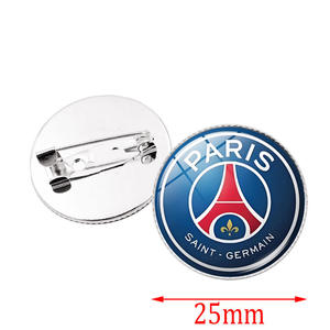 Voor Europese voetbalclubs Time Gem Alloy Team <span class=keywords><strong>Badge</strong></span> Broche Accessoire Vintage Pin Handgemaakt - Product Image 5