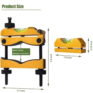 היקף החלקה ערכה פרופיל גבוה פליז אלומיניום מתכווננת היקף בועה אלומיניום מתכווננת - Product Image 2