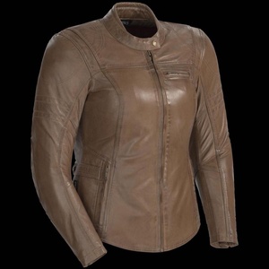 Streetwear Genuine Leather Jacket for Men Long Sleeve Slim Fit Leather Jackets Custom logo Motorcycle Cropped Leather Jackets - Product Image 3