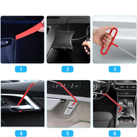 Nouveaux outils d'ouverture d'entrée de voiture Kit de déverrouillage d'ouverture de porte de verrouillage automatique rapide