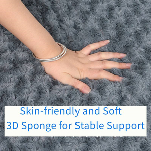 <span class=keywords><strong>Lit</strong></span> pour animaux <span class=keywords><strong>de</strong></span> compagnie rectangulaire en velours rose gris foncé bon marché <span class=keywords><strong>de</strong></span> Chine, orthopédique, anti-acariens, avec literie, pour chiens et chats <span class=keywords><strong>de</strong></span> petite, moyenne et grande taille - Product Image 4