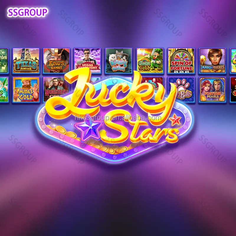 Lucky Stars Online Game Credits For Fish Game Distributors And Agents 150 Games Made By Unity 3D