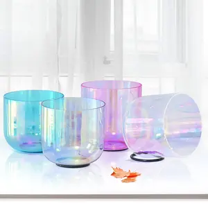 Cuencos de Cristal de Alchemy de cuarzo para decoración, cuencos curativos para cantar, Bol transparente En Cristal - Product Image 2