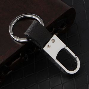 High End Good Quality Men's Key Chain <b>Leather</b> <b>Keychain</b> Metal Car Keyring Activity Small Gift - Product Image 3